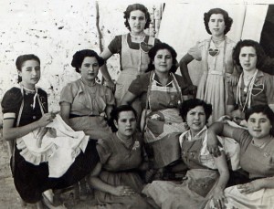 Grupo de costureras, Líjar     