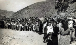 En espera del Governador Civil, Líjar, 1956       